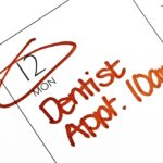 how often do i need to get a dental cleaning? dental cleaning on a calendar